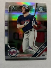 2019 Bowman Chrome Refractor ANTHONY PRATO 1st Bowman Minnesota TWINS #BDC-101