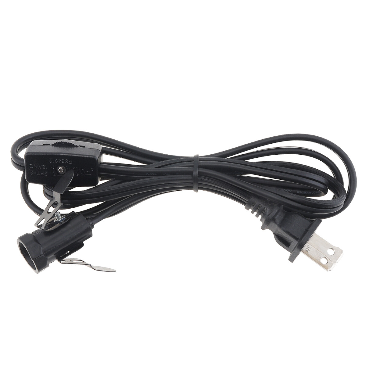 Salt Lamp Cord Night Light Cord with E12 Light Bulb Socket Rotary