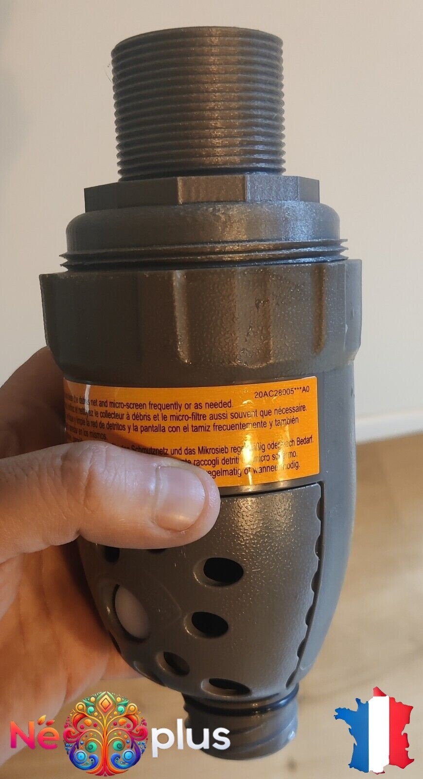 ADAPTATEUR ROBOT INTEX ZX300 ZX100 ZX50 POUR PISCINE ENTEREE (47mm par 80mm)