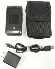 Alcatel Cingular Flip 2 4044O - Dark Gray  AT T  4G LTE Smartphone - Bundled