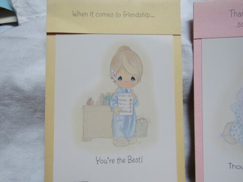 3 tarjetas grandes Hallmark Precious Moments brillantes desmontables para enmarcar - Imagen 2 de 8