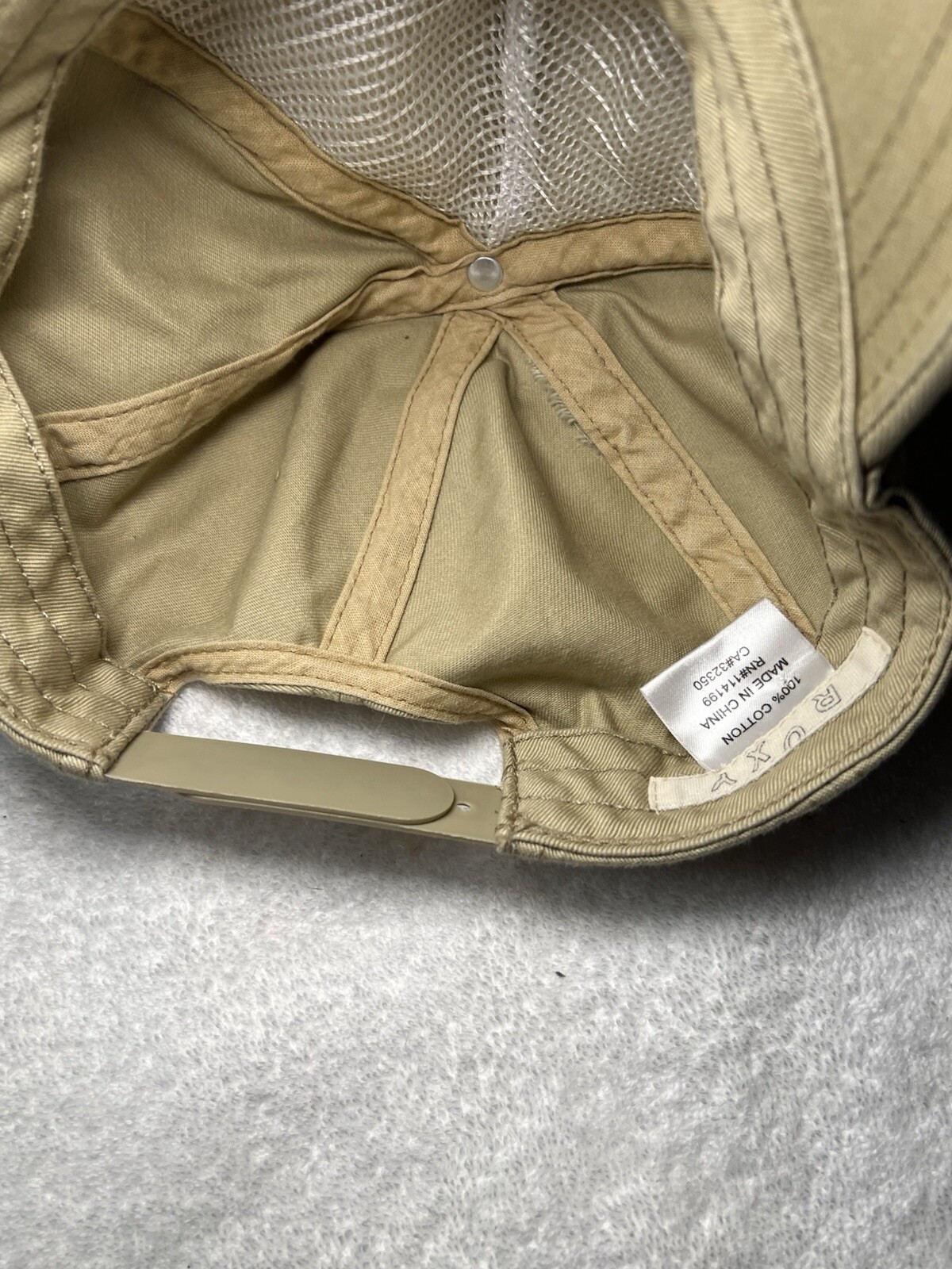 Roxy baseball hat cap snap back, beige, beachwear… - image 6