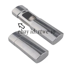 Chrome Plating Wire Drawing Alloy Cigarette Ashtray Cool Drawer Type Ashtray  