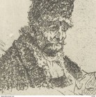 Portrait d'un Vieillard à la toque - Gravure d'après Rembrandt XIXème siècle