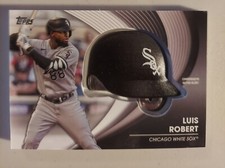 2022 Topps Series 2 Luis Robert Commemorative Batting Helmet Relic #BH-LR MLB
