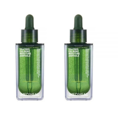 Mediheal Tea Tree Soothing Moisture Ampoule 50ml x 2EA | Calming Hydration Serum