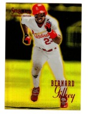 1995 Select Certified MIRROR GOLD #15 Bernard Gilkey ST. LOUIS CARDINALS