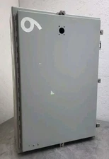 Hoffman 30" x 20" x 8" Continuous Hinge Enclosure Type 4 A30H20BLP Used