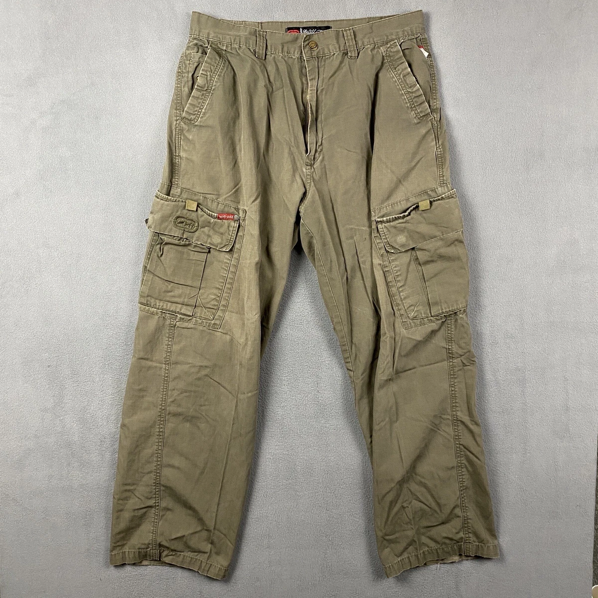 Buy Olive Green Low Rise Slim Fit Pants for Men