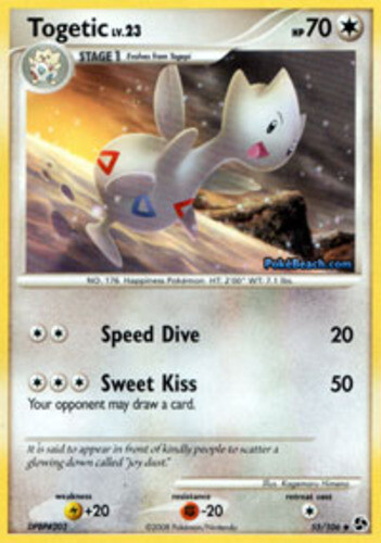 Pokemon - Togetic - 55/106 - Uncommon - Great Encounters - NM