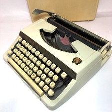 Typewriter, BROTHER YOUNG ELITE, vintage item, working condition, made in Japan thumbnail