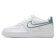 Nike Air Force 1 Lv8 3 Summit White Green FZ2008-100 Sneaker Shoe Trainers 3.5
