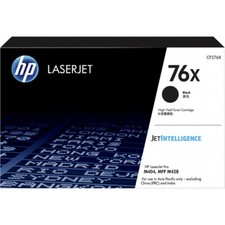 Genuine HP 76X toner cartridge CF276X for LASERJET PRO M404, M428, 10,000 pages