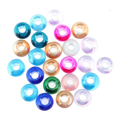 HONGTEYA Schmuck Selber Machen Set, 24 Farben Natürliche Edelstein-Perlen,5–7 Mm Steinperlen, 1073 Stück Ringe Selber Machen Set Für DIY Schmuck Halskette Armband Ohrring