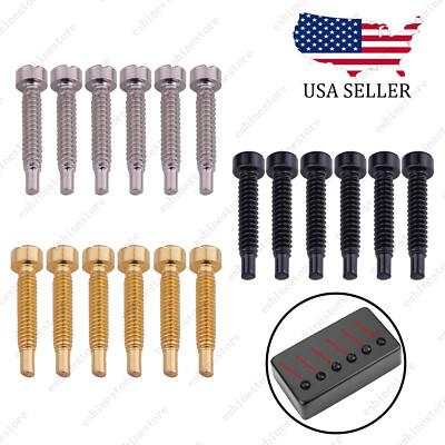 Electric Guitar Pole Piece Screws M3 x 21mm For Humbucker P90 PAF-Coarse Threads