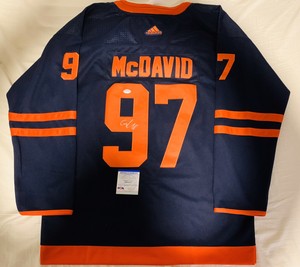 connor mcdavid signed jersey ebay