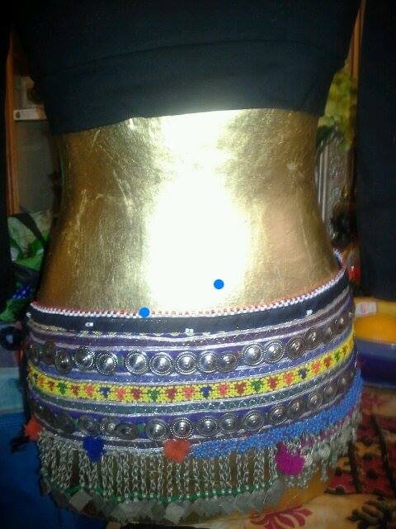 PURPLE VINTAGE TRIBAL KUCHI SPARKLE MEDALLION TRIBAL ATS  display picture 3