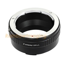 Contax C/Y Lens to Leica L T Mount TL TL2 CL SL SL2 SL2-S Adapter