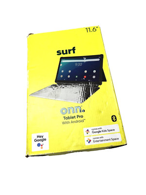 Onn 11.6'' Tablet Pro (2021) w/Keyboard 64GB Black (WiFi) - Open Box