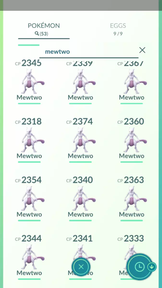 Pokémon Go Mewtwo, Shiny Mewtwo Moveset Shadow Ball-Psystrike