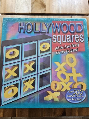 Vintage 1999 Parker Brothers Hollywood Squares Board Game  Hasbro NIB