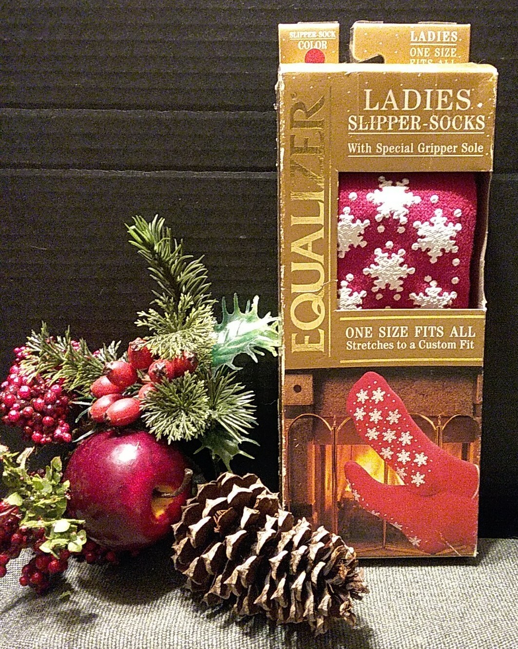 SAOLA Calze pantofole donna equalizzatrici vintage 1997 con suola a pinza rossa taglia unica adatte a tutti ❄☃️