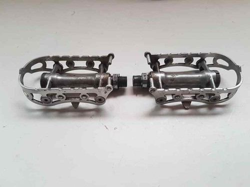 Pédales Vélo Vintage Lyotard – 14x125 – Années 70/80 – Made In France