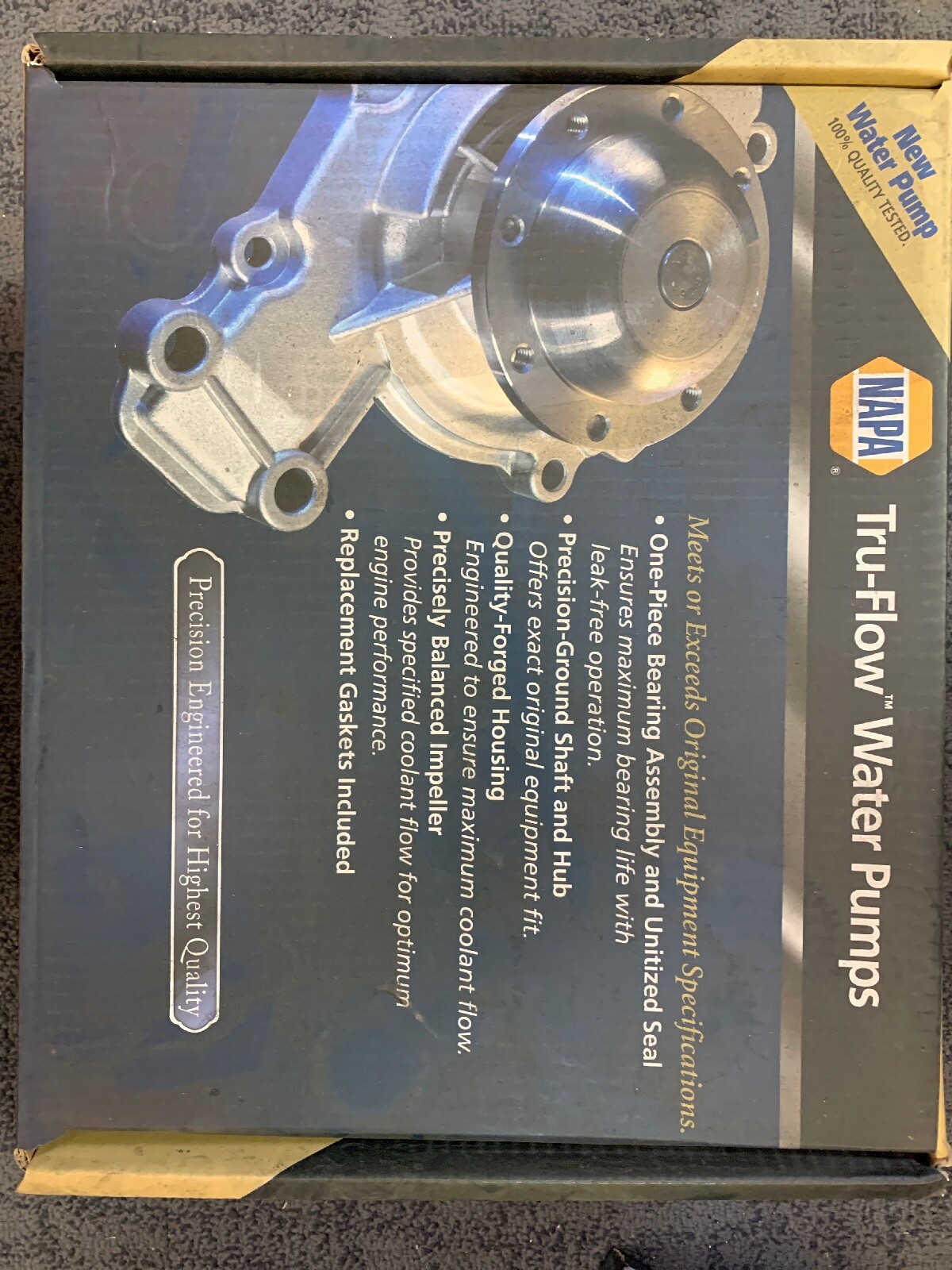 Engine Water Pump NAPA 45005 Brand New eBay
