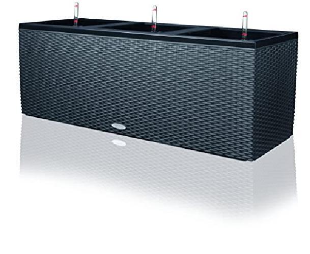 Lechuza Trio Cottage 40 Vaso Fioriera in Resina per Piante Set Completo - Granit