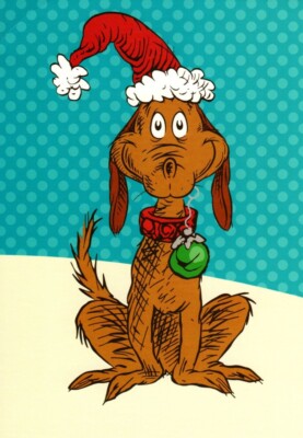 Dr. Seuss Merry Christmas Grinch Dog Max Jingle Bell Bells Holiday