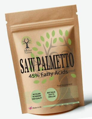 Sägepalme Kapseln 400mg Sägepalme Pulver Max Stärke Vegan Nahrungsergänzungsmittel