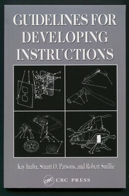Guidelines for Developing Instructions by Kay Inaba, Parsons, Robert Smillie