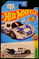 2023 HOT WHEELS * Q CASE * MAD MIKE DRIFT ATTACK WHITE HW EXOTICS 5/10 HKG58