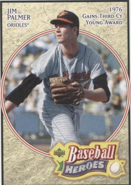 2005 Upper Deck Baseball Heroes - Jim Palmer #38
