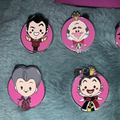 Disney Pin World of Evil Mystery Villains Scar Mim Cruella Jafar