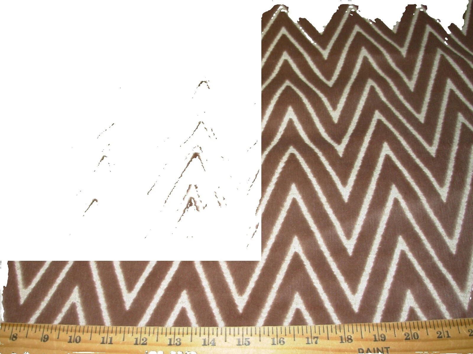 Chevron Velvet Craft Fabrics