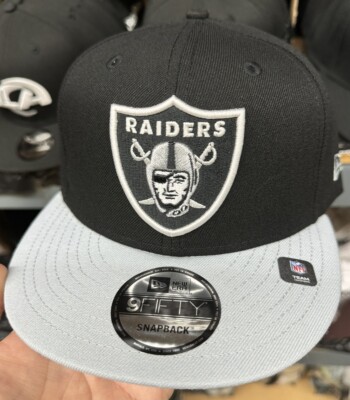New Era Las Vegas Raiders 9Fifty Snapback Mütze Schwarz Grau Zweifarbig