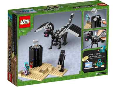 Lego The End Battle 21151 Minecraft Minifiugre Building Set