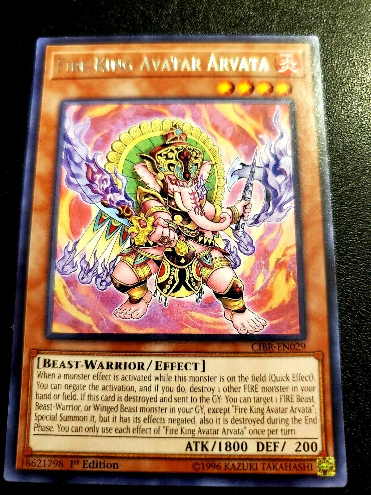 Fire King Avatar Yaksha - JOTL-EN095 - Super Rare - 1st Edition - Yu-Gi-Oh!  Singles » Zexal » Judgment of Light - Carte Blanche Hobbies