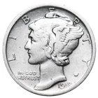1918 Mercury Dime Better Grade Nice Coin!