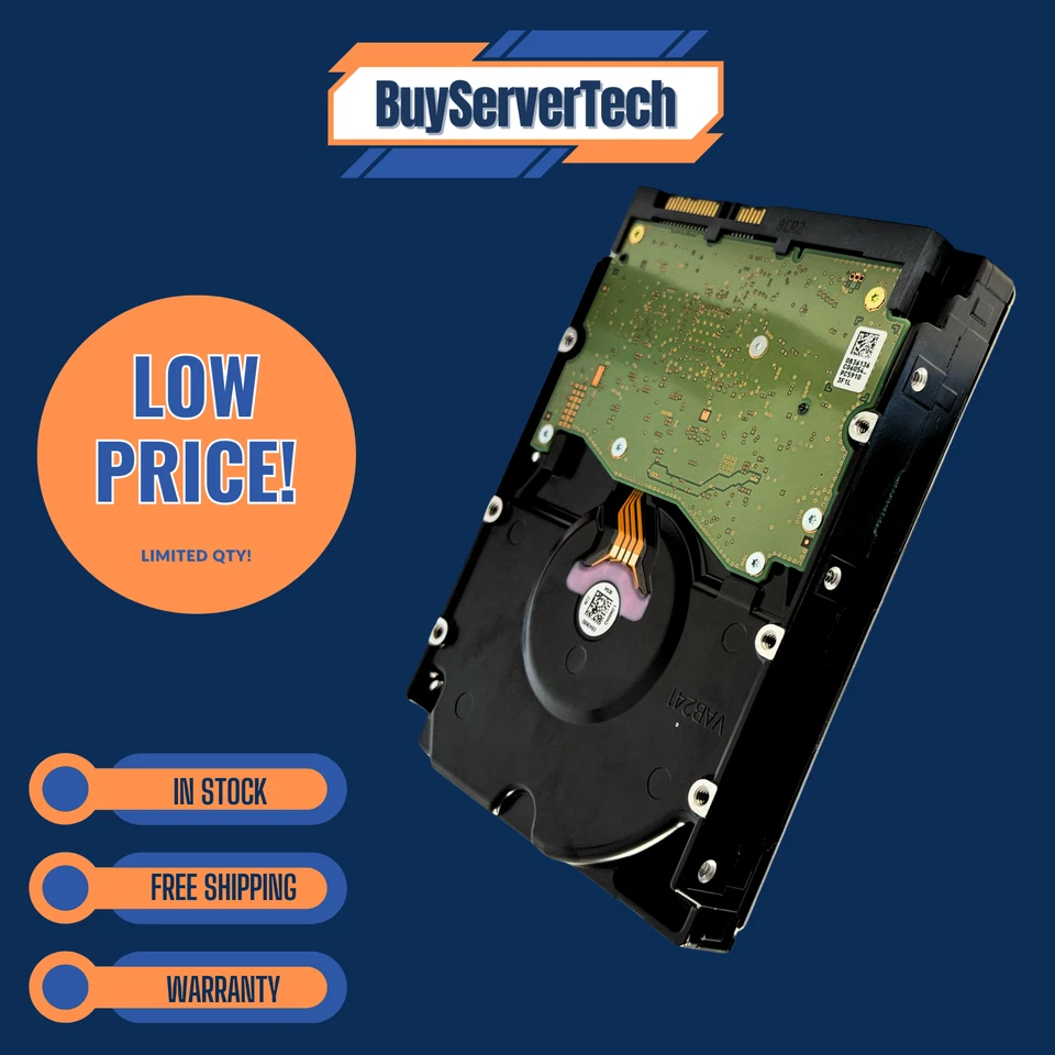 WD Purple 2TB 5400RPM 3.5" SATA HDD WD20PURZ 64MB Cache Surveillance Drive - Image 4 of 4