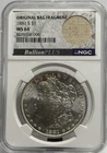 1881 S Morgan Silver Dollar Original Bag Frag NGC MS64 UNC