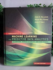 Fundamentals of Machine Learning for Predictive Data Analytics 2nd Ed Kelleher