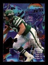  287 Tony Casillas 92 Jets 1995 Fleer Football Sports Trading Card 