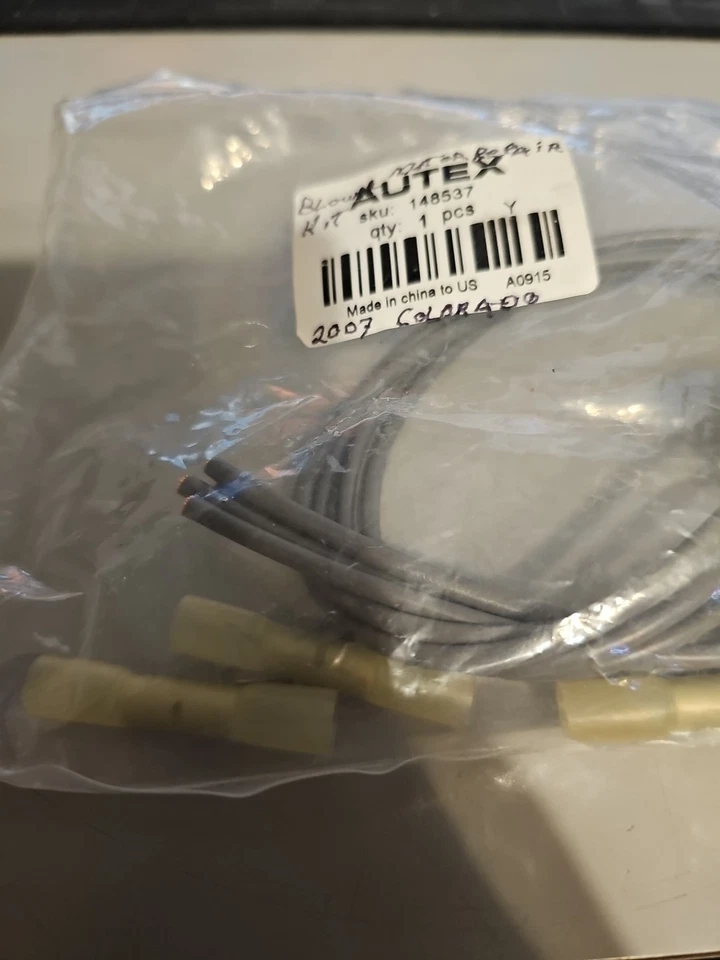 Arnés de cables de resistencia del motor del soplador para Chevrolet Colorado SSR GMC Canyon Isuzu Foto 2 de 3