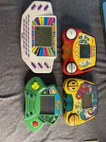 Vintage Tiger And Konami Handheld Game Consoles Lot Of Four