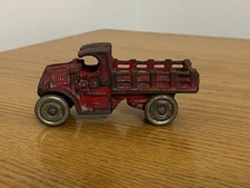 Dent Hubley Truck Cast Iron Toy Stake Truck SA-61