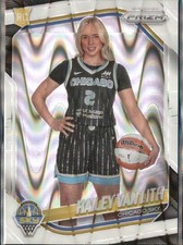 2025 Panini Prizm WNBA #139 White Seismic Hailey Van Lith Chicago Sky RC