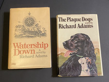 Richard Adams, WATERSHIP DOWN, Macmillan, 1972. 1st Ed. & PLAGUE DOGS, 1st Ed.