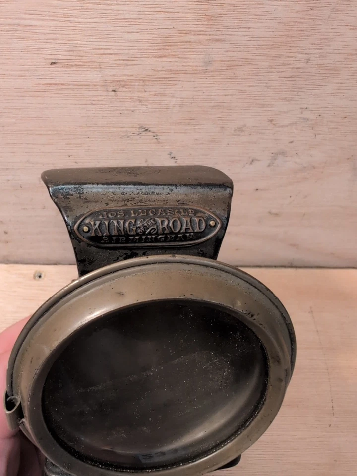 Vintage Bicycle Lucas King Of The Road Lamp Light 1916ish #233 - Image 3 of 4